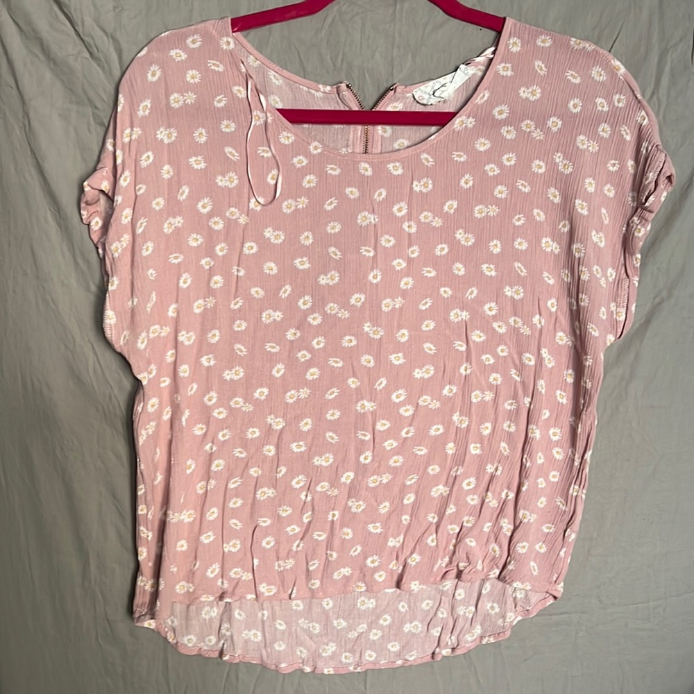Pink blouse